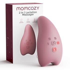 Momcozy 810123509935 Warming Lactation Massager Pro 8 Vibration Modes And 4 Heating Levels Lo