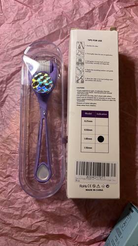 Mookardilane 630148583365 Skincare Roller 1.00mm B 540 Stainless Steel Derma