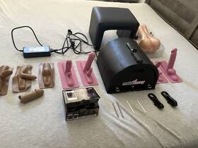 53454 Motor Bunny - Sybian Machine Saddle Stool And Attachments