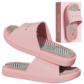Mottled Sky 884613691110 Acupressure Massage Slippers Foot Massager Shoes Refl