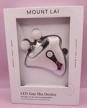 Gsvq02 Mount Lai - The Vitality Qi Led Gua Sha Device Light Therapy For Face
