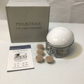 Hm-002 Mountrax White Vibration Portable Heated Head Electric Scalp Massager