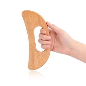 553748 Mozeat Lens 1 Cnuccrvd Body Gua Sha Tool Wooden Lymphatic Drainage 7.67 2.75 Inch Style-b