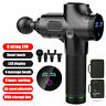Mrb0127927588 Speed Lcd Massage Gun Percussion Massager Muscle Vibrating Relaxing Tips