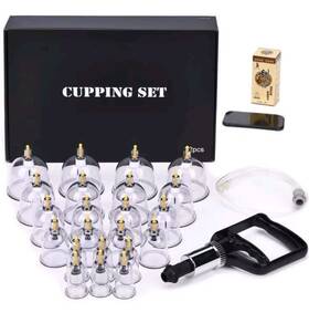 Muchoo 639853085348 Cupping Set Professional Chinese Acupoint Therapy 22pcs