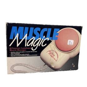 Hm-33 Muscle Magic Vintage Battery Op Vibrating Massager Working