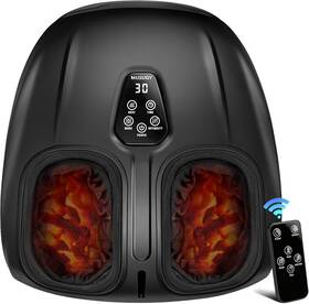 Musugy Fe-5316 Shiatsu Foot Massager Machine With Heat Compression Kneading And Rolling