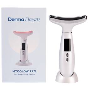 Prof024 My Derma Dream Skin Tightening Lymphatic Drainage Massager For Neck Face Arms Legs