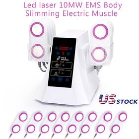 Ly-8101j Mychway Led Laser 10mw Ems Body Slimming Electric Micro Muscle Stimulator Skin Tighten