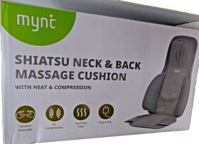 M14602a03 Myni Shiatsu Neck And Back Massage Cushion With Heat Compression