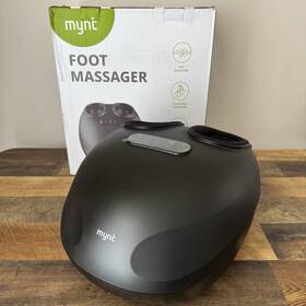 M11301a01 Mynt Foot Massager Fits Up To Men Size 14 Black Open Box Msrp 110