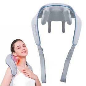 Amq001 Mysdlang Neck Massager For Pain Relief Deep Tissue Heated And Shoulder Small Cord