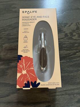 Tm104 Myspalife Spa Life Sonic Eye And Face Massager New