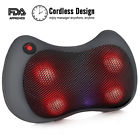 N83 Nursal Cordless Shiatsu Massager Pillow Neck Back Waist 0754970023131