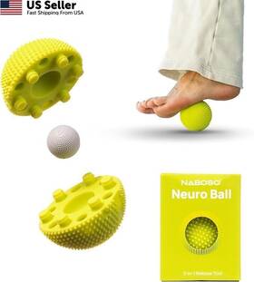 Naboso 850056705189 Neuro Ball Foot Myofascial Release Tool Textured Onesize New Green