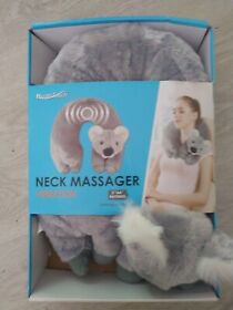 Touch100 Neck Massager Soft Plush Koala Bear With Vibration Health Touch100% Polyester New