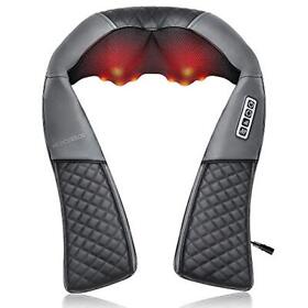 Neck Shoulder Massager With Heat And Renpho Eye