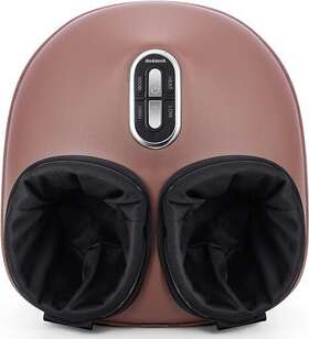 Nk-fm-0301 Nektech Nekteck Shiatsu Foot Massager Machine Soothing Heat Therapy - Brown