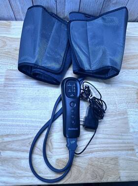 S9034a Nekteck 850017613379 Air Compression Leg Massager Black Model Clean Working