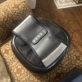 Emk-739 Nekteck Foot Massager Machine With Heat Shiatsu Kneading Rolling Inc Remote
