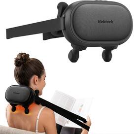 M0617 Nekteck Neck Massager And Shoulder With Heat Shiatsu Back
