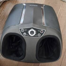 Nk-f32a Nekteck Foot Massager With Heat Therapy Deep Kneading And Air Massage - Black