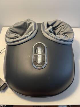 Nk-fm-0301-gy Nekteck Shiatsu Foot Massager Machine Black Used.read Description