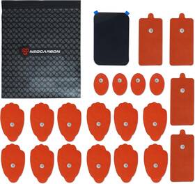 Neocarbon 313103957905 Reusable Electrode Pads For Tens Ems Unit 20 Replacement Premium And 1 Pla