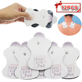 New 12/24x Electrode Replacement Pads For Omron Massagers Elepuls Long Life Pad