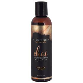 120ie New Earth 044/120ie Intimate Love Naturally Aromatherapy Massage Oil Chai-vanilla Chai 4oz