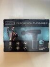 New Master Percussion Massager 6 Speed 4 Head Cordless Rechargeable