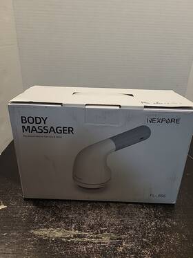 Pl-666dc Nexpore Body Massager White Read Description