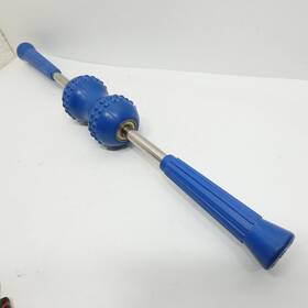 541503 Nikken Kenko Creator Blue Back Roller Massager 1995 Vintage Made In Japan
