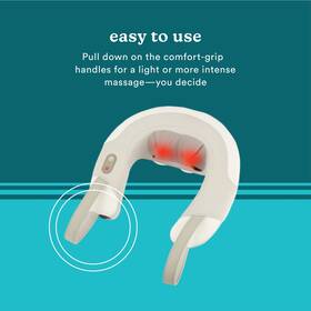 Nms-390 031262106971 Homedics Shiatsu Rechargeable Neck Massager With Heat - Cordless