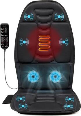 No 632351843083 Back Massager With Heat Massage Chair Pad For Pain Relief Deep Tissue