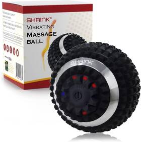 No 845630001733 Shrink Vibrating Massage Ball With 4-speeds - Deep Tissue Trigger Point