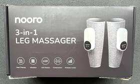 Nooro 850061594471 3-in-1 Leg Massager Vibrating Heat Therapy Compression For Legs And Feet