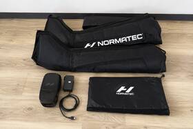 Normatec Nkx-00130 3 C/l Air Compression Leg Massager Sleeves Us M B-stock Missing Hose