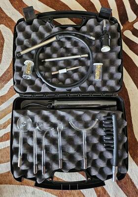 Nova 848518008329 Star Violet Interstellar Wand Kit E-stim And Extras