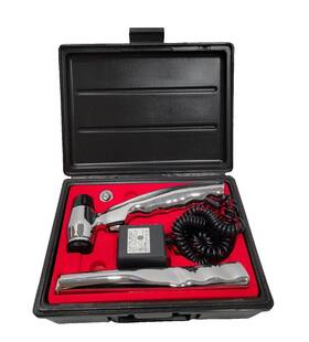 5885 Novafon Sonafona Handheld Vibration Intrasonic Massager In Case By Electro Medica