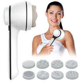 Jt-01 Nreirly Wireless Electric Massager - Handheld Body Sculptor With 8 Massage Heads Cel