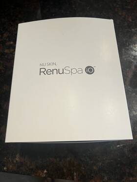 94515581 Nu Skin 94515581/2 Renuspa Io Body Massager White Wireless Charger For Face