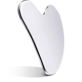 1201023 Nuanchu Stainless Steel Gua Sha Facial Tools Guasha For Face Metal Tight