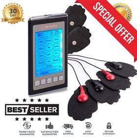Nuemedics 154855784753 Tens Unit Muscle Stimulator Full Body Electrotherapy Device Rechargeable