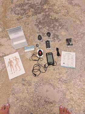 Nuemedics 715450926953 Tens Unit Muscle Stimulator Electro Pulse Massager Full Body Opened Box