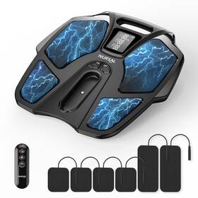 Nursal 840164831443 Tens Ems Foot Massager For Neuropathy Nerve Muscle Stimulator Pro