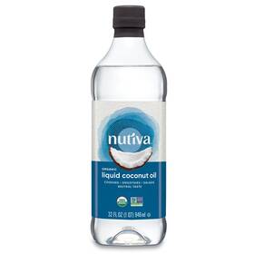 Nutiva 692752108860 Organic Liquid Fractionated Coconut Oil 32 Fl Oz - Usda Non-gm