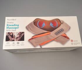 12vkn-6 Nuvomed 810110302679 Shiatsu Kneading Massager With Heat 12vkn-6/0267 - Never Used