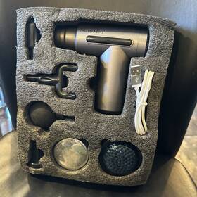 Lhcm-4 Nuvomed Lhcm-4/1032 Mini Hot And Cold Impact Massager With 6 Heads