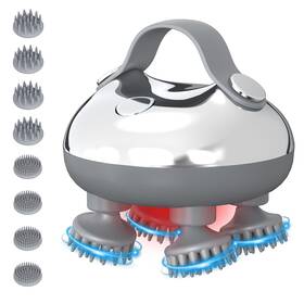 Ps93s-lt-us Olipiter Electric Hair Scalp Massager With Kneading 100 Massage Nodes Portabl